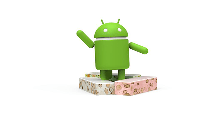 رسميا حلوى النوجا Android Nougat اسم اندوريد الجديد