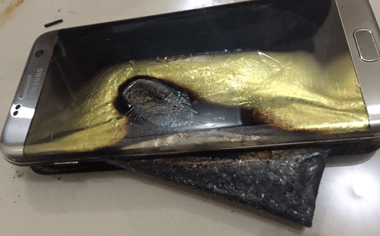 استمرار انفجار هواتف Galaxy Note7