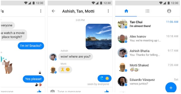 تحميل Messenger Lite نسخة خفيفة من ماسنجر فيسبوك 2