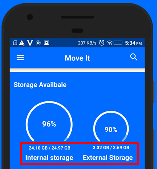 تحميل تطبيق MoveIt لنقل ملفات الميديا من ذاكرة الهاتف الى بطاقة SD تلقائيا 8