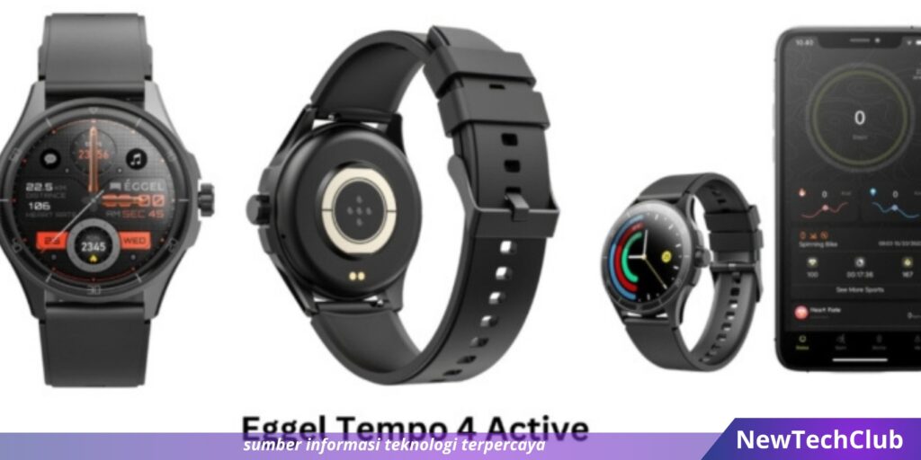Smartwatch Keren Dibawah Rp500 Ribuan? Eggel Tempo 4 Active!