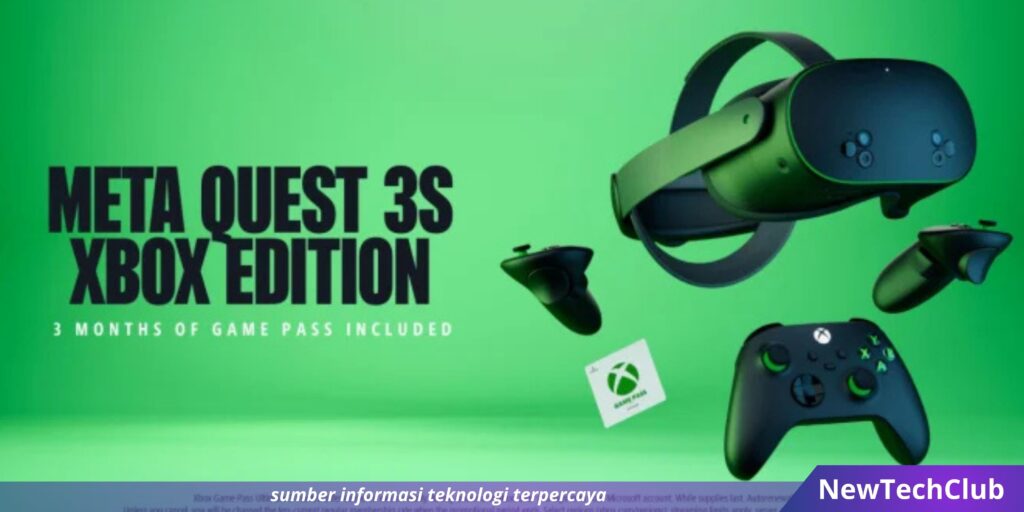 Meta Quest 3S Xbox Edition: Headset VR Eksklusif untuk Gamers!