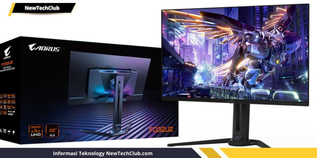 Gigabyte FO32U2: Monitor 4K 240Hz QD-OLED? Simak Detailnya!