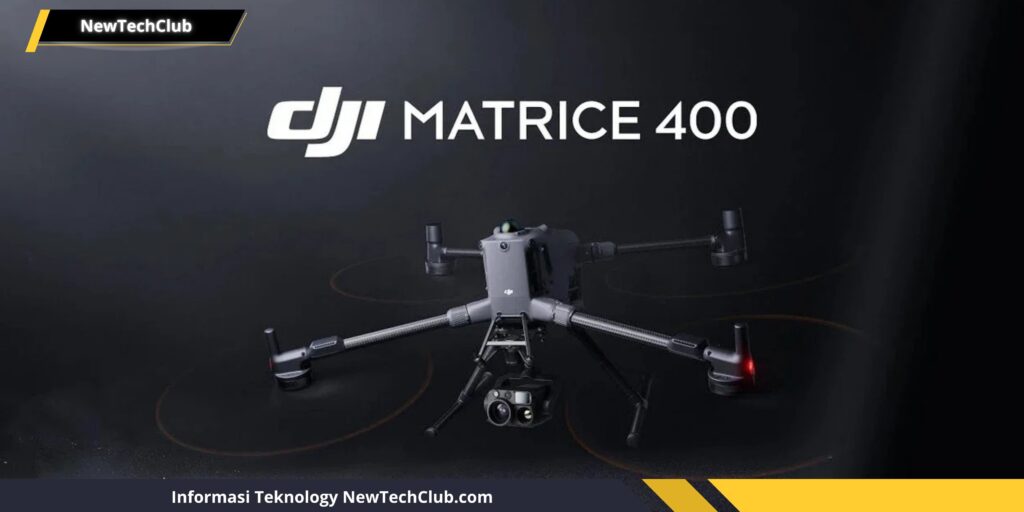 DJI Hadirkan Matrice 400: Terbang 59 Menit Bawa Beban 6 Kg!