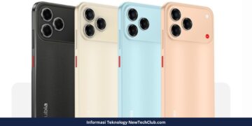 Tirukan Desain Kamera iPhone 17 Pro, Nubia V80 Design Dijual dengan Harga Rp 2 Jutaan