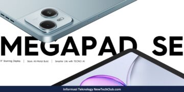 Kerja dan Belajar Lebih Cerdas: Ini Dia Spesifikasi Lengkap Tablet AI Tecno Megapad SE