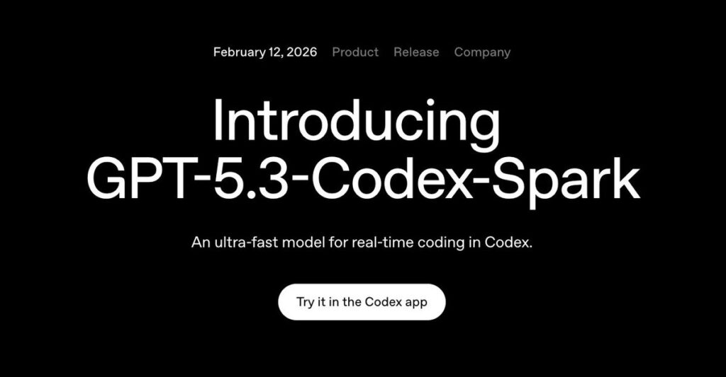 GPT-5.3-Codex-Spark!