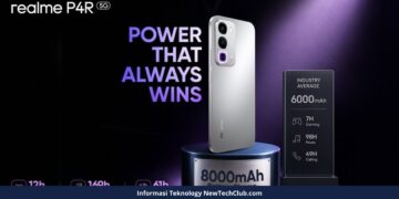Realme P4R Resmi Meluncur di India, Bawa Baterai 8.000 mAh dan Harga Mulai Rp 3,5 Jutaan