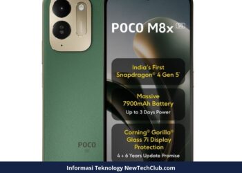 Poco M8x Debut di India, Bawa Snapdragon 4 Gen 5 dan Baterai 7.900 mAh